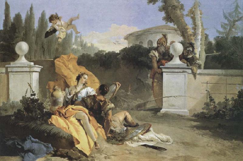 Giambattista Tiepolo Recreation by our Gallery France oil painting art